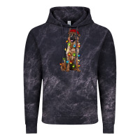 Cloud Black christmas german shepherd Vintage Hoodie - RanaPortraitStore