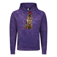 Cloud Purple christmas german shepherd Vintage Hoodie - RanaPortraitStore