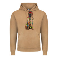Vintage Camel christmas german shepherd Vintage Hoodie - RanaPortraitStore