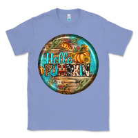 Colony Blue hello pumpkin earrings Classic Tee - BundleAndBundleShop