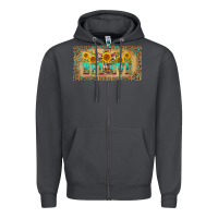 Smoke western believe leopard aztek license plate template Zipper Hoodie - BarkalooDesign