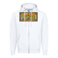 White western believe leopard aztek license plate template Zipper Hoodie - BarkalooDesign