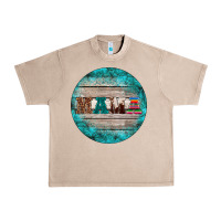 French Oak western turquoises mama ornament Urban Heavy Tee - BarkalooDesign
