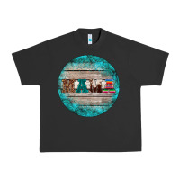 Pigment Black western turquoises mama ornament Urban Heavy Tee - BarkalooDesign