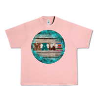 Salmon western turquoises mama ornament Urban Heavy Tee - BarkalooDesign