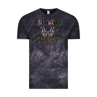 Cloud Black halloween sister Vintage Tee - CowhideDigitalArt