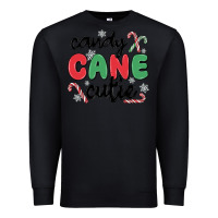 Black candy cane cutie Premium Sweatshirt - MaliasSmallBusiness