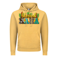 Vintage Mustard blessed nana Vintage Hoodie - Zillion Design Studio