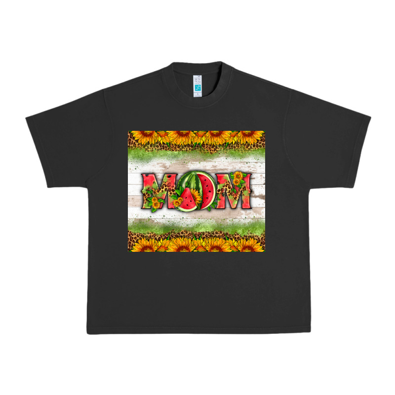 Mom Watermelon Urban Heavy Tee by HRA Design Shop | Teevron