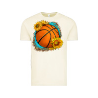 Vintage Arctic western basketball with sunflower Vintage Tee - HRA Design Shop
