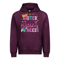 Mauve Wine sister of the birthday princess Urban Hoodie - NancyCooperArtShop