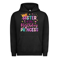 Pigment Black sister of the birthday princess Urban Hoodie - NancyCooperArtShop