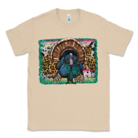 Mushroom thanksgiving turkey with background Classic Tee - RanaPortraitStore