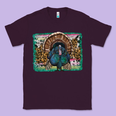 Thanksgiving Turkey With Background Classic Tee Designed By Ranaportraitstore