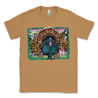 Toasted Coconut thanksgiving turkey with background Classic Tee - RanaPortraitStore