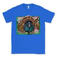True Royal thanksgiving turkey with background Classic Tee - RanaPortraitStore