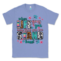 Colony Blue when life gives you more than you can stand kneel Classic Tee - AdoDesignShop