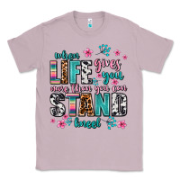 Lilac when life gives you more than you can stand kneel Classic Tee - AdoDesignShop
