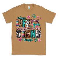 Toasted Coconut when life gives you more than you can stand kneel Classic Tee - AdoDesignShop