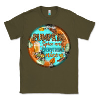 Army Green pumpkin spice and everythink nice earrings Classic Tee - BundleAndBundleShop