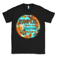 Black pumpkin spice and everythink nice earrings Classic Tee - BundleAndBundleShop