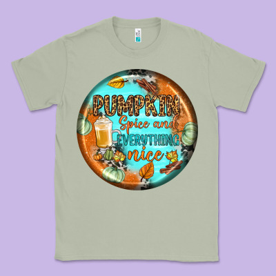 Pumpkin Spice And Everythink Nice Earrings Classic Tee Designed By Bundleandbundleshop