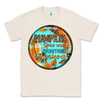 Natural pumpkin spice and everythink nice earrings Classic Tee - BundleAndBundleShop
