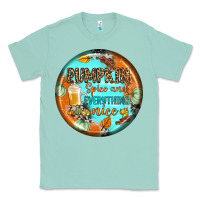 Seafoam pumpkin spice and everythink nice earrings Classic Tee - BundleAndBundleShop