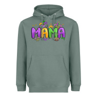 Sage mardi gras mama Heavyweight Hoodie - MaliasSmallBusiness