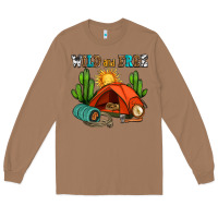 Toasted Coconut wild and free camp Long Sleeve Tee - AdoDesignShop