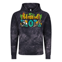 Cloud Black blessed mom Vintage Hoodie - Zillion Design Studio