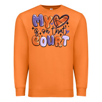 Carrot my heart is on that court Premium Sweatshirt - MaliasSmallBusiness