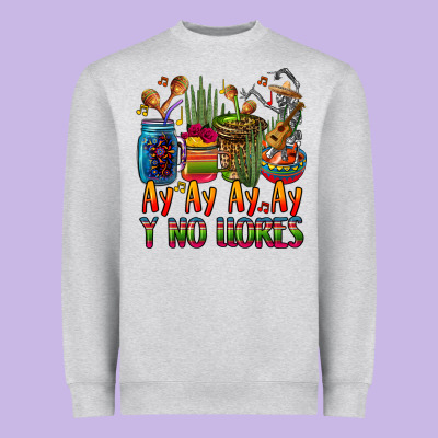 Ay Ay Ay Ay Canta Y No Llores Coffee Cups Heavyweight Sweatshirt Designed By Cts Tumbler Store