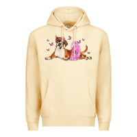 Pina Colada boxer dog with tutu Premium Hoodie - LillyAllenDesigns
