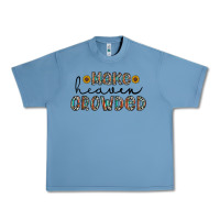 Pebble Blue make heaven crowded Urban Heavy Tee - CowhideDigitalArt