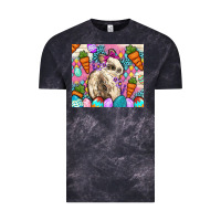 Cloud Black Easter Bunny tumbler Easter Day Vintage Tee - Neo Western