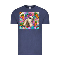 Vintage Denim Easter Bunny tumbler Easter Day Vintage Tee - Neo Western