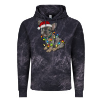 Cloud Black christmas french bulldog Vintage Hoodie - RanaPortraitStore