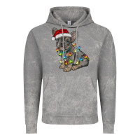 Cloud Rock christmas french bulldog Vintage Hoodie - RanaPortraitStore