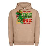 Pigment Burro Tacosaurus Rex Urban Hoodie - texasbilliewilder