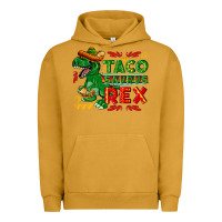 Pigment Peanut Butter Tacosaurus Rex Urban Hoodie - texasbilliewilder