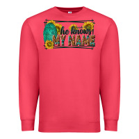 Cardinal he knows my name isaiah 43 1 Premium Sweatshirt - NancyCooperArtShop
