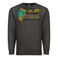 Smoke he knows my name isaiah 43 1 Premium Sweatshirt - NancyCooperArtShop