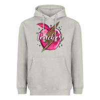 Moon Dust teacher lightning bolt valentine s day Heavyweight Hoodie - MaliasSmallBusiness