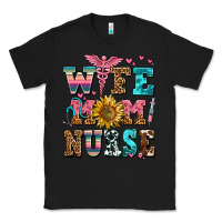 Black wife mom nurse Classic Tee - AdoDesignShop