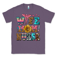 Lavender wife mom nurse Classic Tee - AdoDesignShop