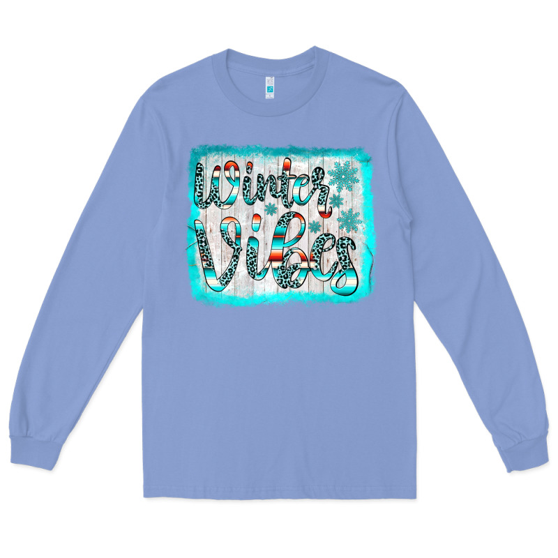Winter Vibes Long Sleeve Tee by JahusDesignShop | Teevron