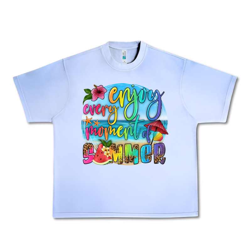 Enjoy Every Moment Of Summer Urban Heavy Tee by HRA Design Shop | Teevron