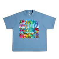 Pebble Blue enjoy every moment of summer Urban Heavy Tee - HRA Design Shop
