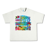 Pistachio enjoy every moment of summer Urban Heavy Tee - HRA Design Shop